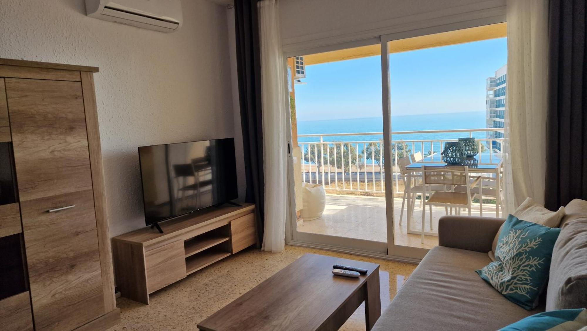 Stunning Sea Vistas By The Beach Беникасим Экстерьер фото